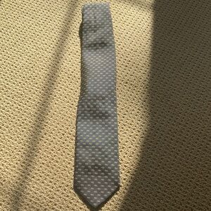 Versace Black and Gold Patterned Tie